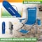 Wakeman Camping Chair with Foot Rest - 300lb Capacity Chair with Cupholder & Cooler by Wakeman Blue 75-CMP1124 - alternate 2